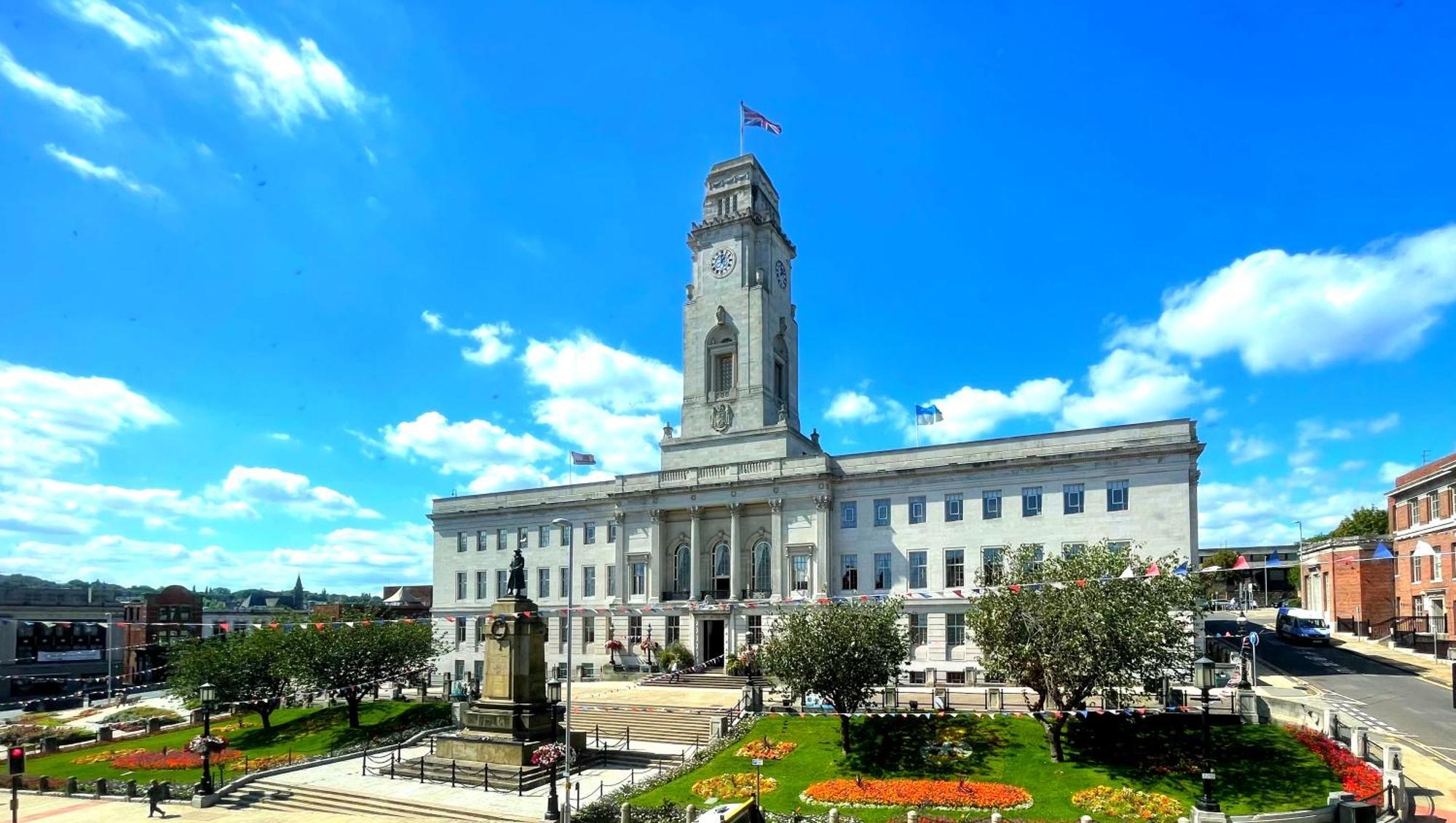 Town Hall View Barnsley Esterno foto